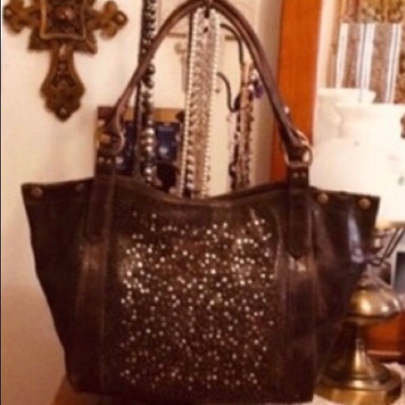 Frye Handbags - 🔥SOLD🥳🤣 Studded ‘Deborah' Shoulder Bag👜